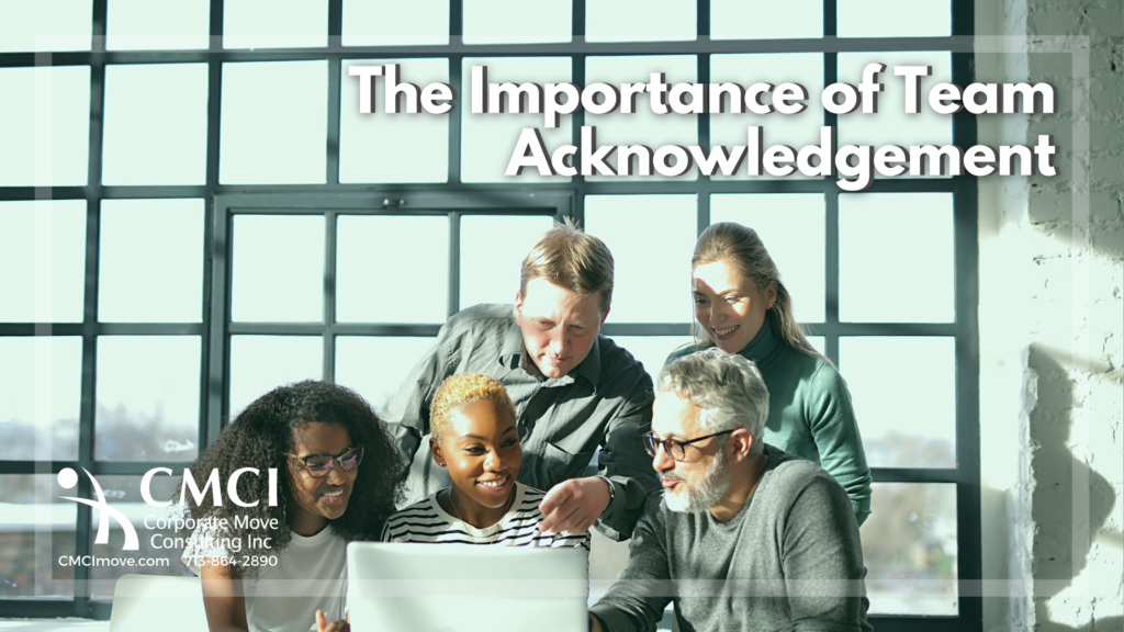 The Importance of Team Acknowledgement