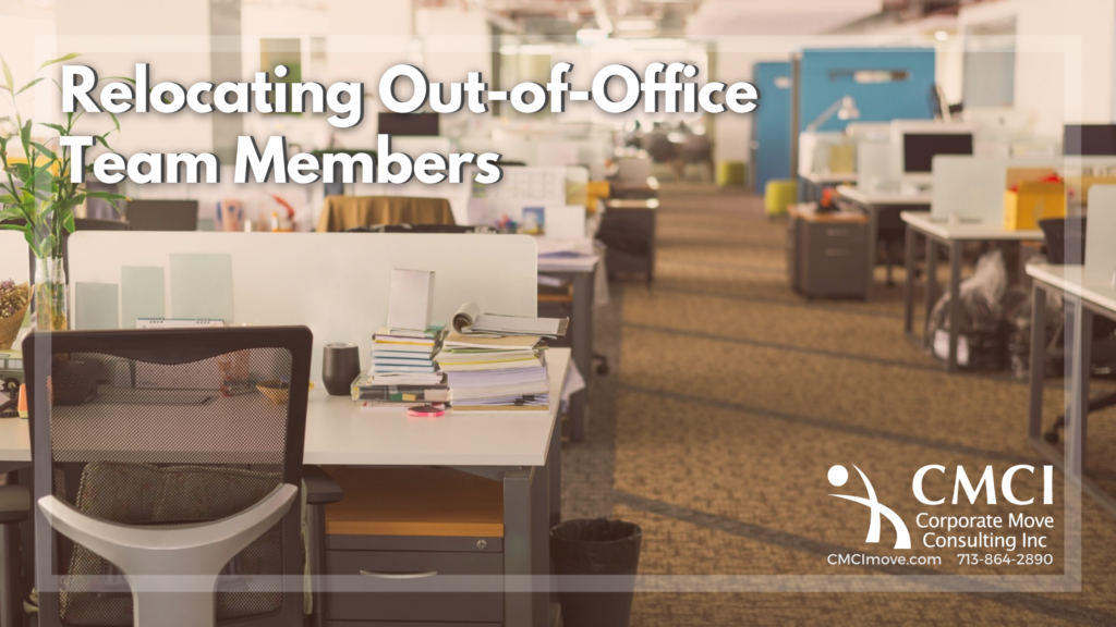 relocating out-of-office team members