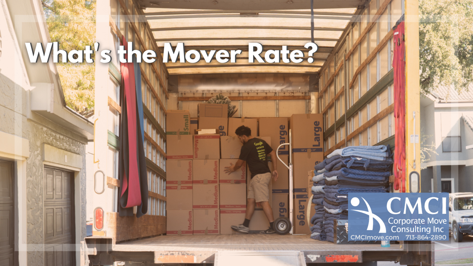 What’s the Mover Rate? - Corporate Move Consulting Inc (CMCI)